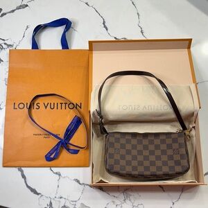 Louis Vuitton Damier Ebene Shoulder Bag